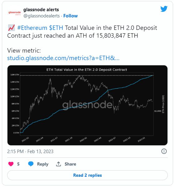 ETH最新消息，以太坊迈向新的里程碑