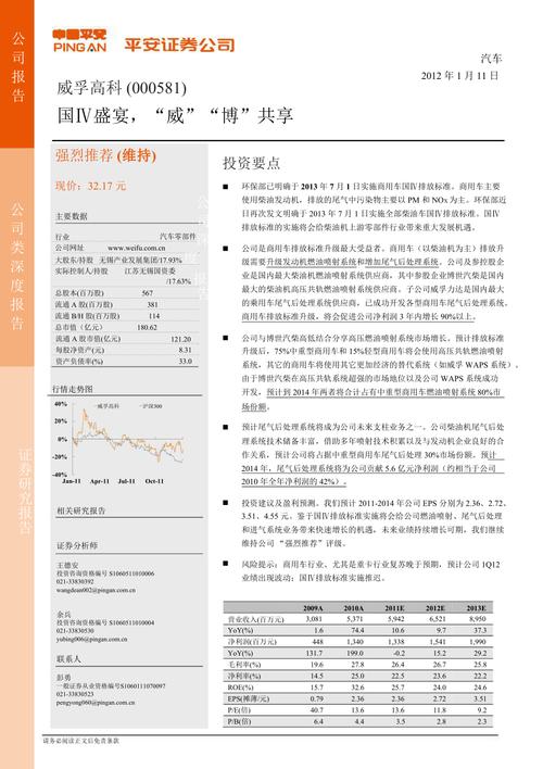 威孚高科最新消息全面解析